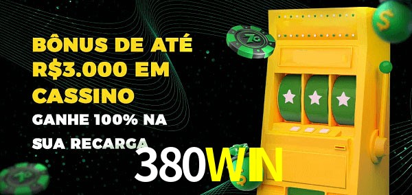 380WIN melhor bônus de depósito